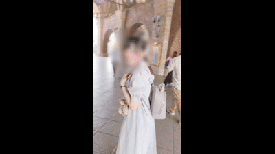 【神展開】夢の国デート前に、、おしがまフェラ✖️限界お漏らし】